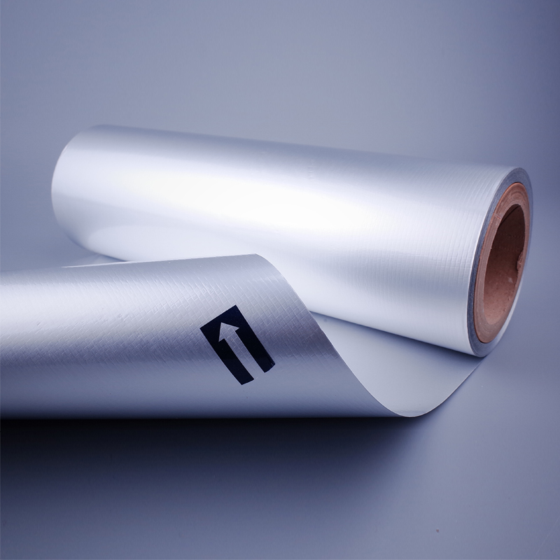Aluminum foil coated fabric protecting equipment from heat and radiant energy